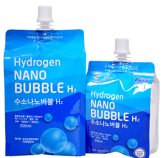 Hydrogen NanoBubble H2 WATER (1 CASE=20/500ml units) SPECIAL PRICE